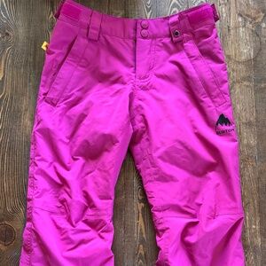 Girls Burton Snowboard Pants